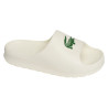 MENS SERVE SLIDE 2.0 Blanc Kaki, Claquettes Lacoste