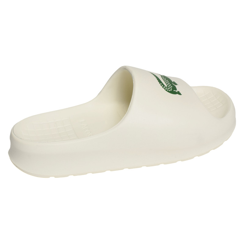 MENS SERVE SLIDE 2.0 Blanc Kaki, Claquettes Lacoste