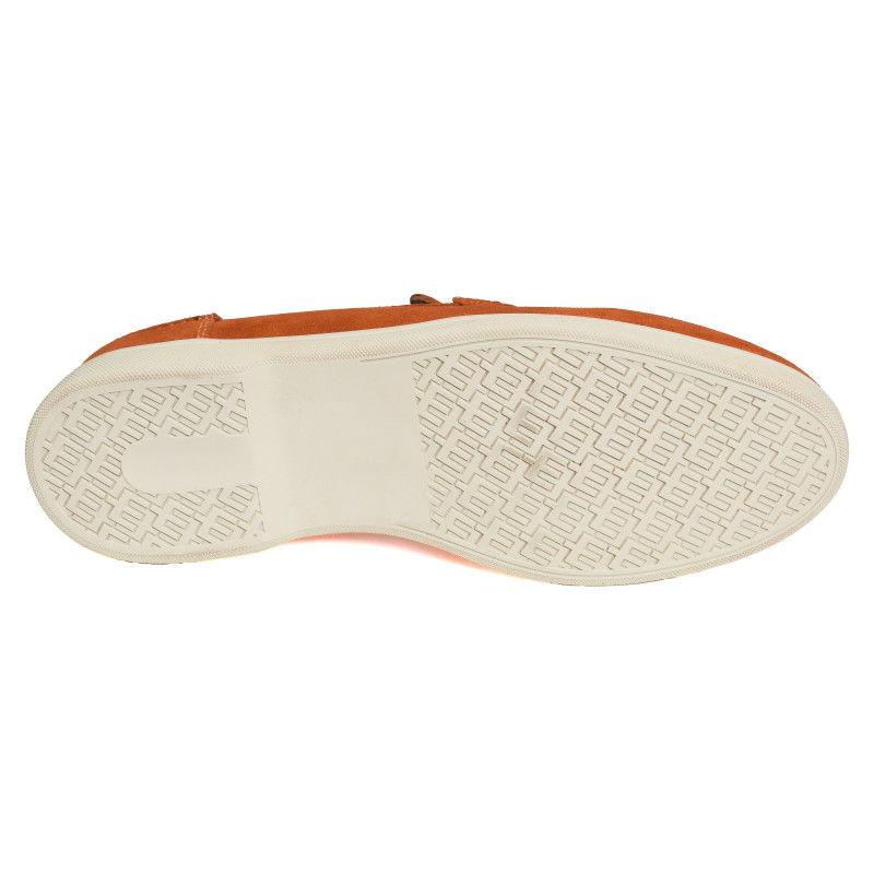 GABIN Orange, Mocassins Atelier Tropézien