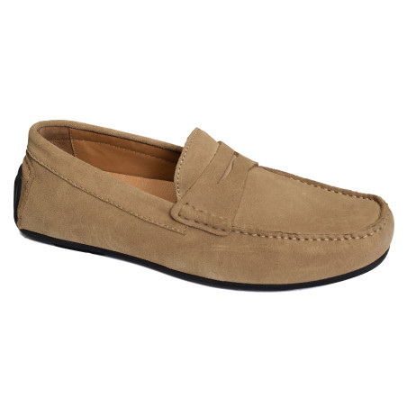 MARTIN Taupe, Mocassins Atelier Tropézien