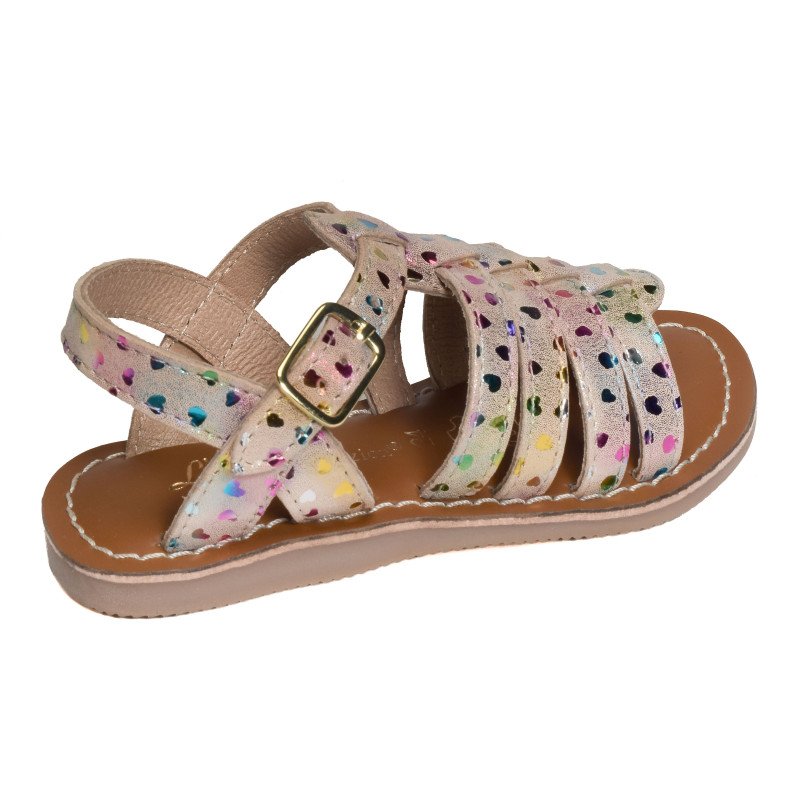 IL2256E Beige Multicolore, Sandales plates & Nu-Pieds Atelier Tropézien