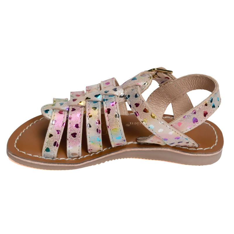 IL2256E Beige Multicolore, Sandales plates & Nu-Pieds Atelier Tropézien