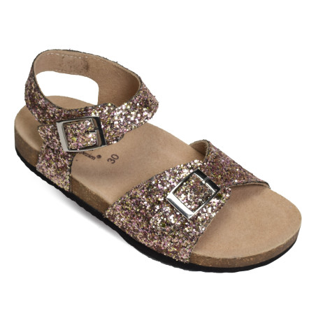 SB2425E Or Rose, Sandales plates & Nu-Pieds Atelier Tropézien