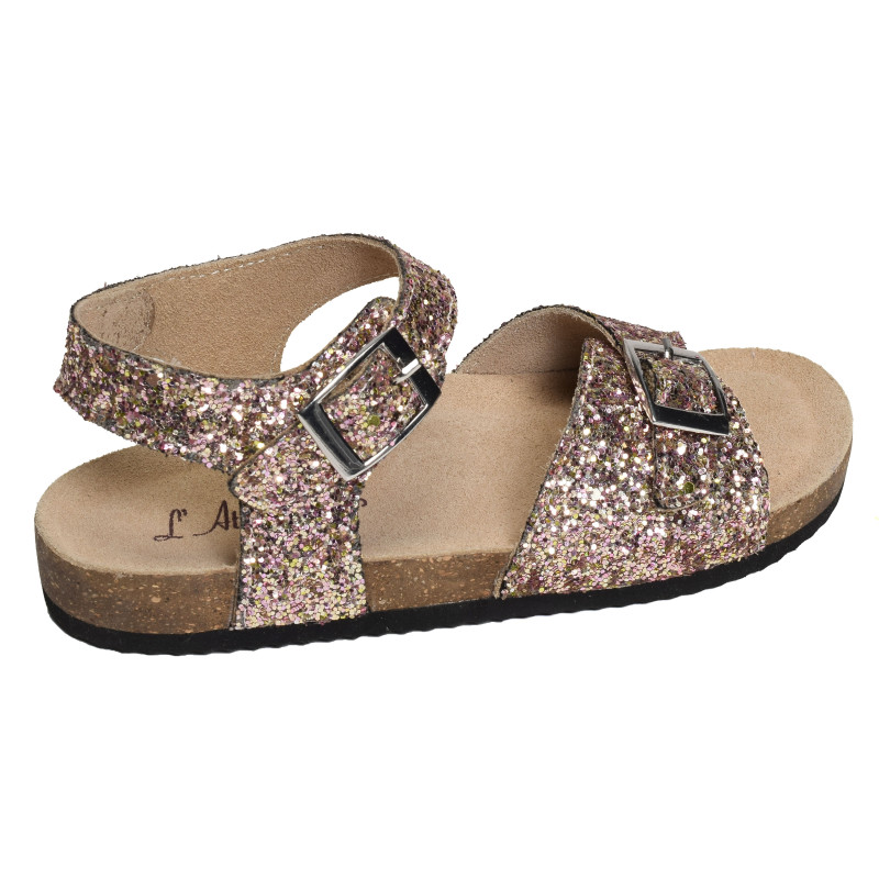 SB2425E Or Rose, Sandales plates & Nu-Pieds Atelier Tropézien