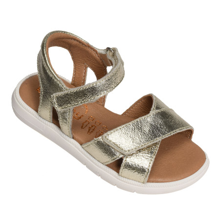 EVI Or, Sandales plates & Nu-Pieds Bellamy