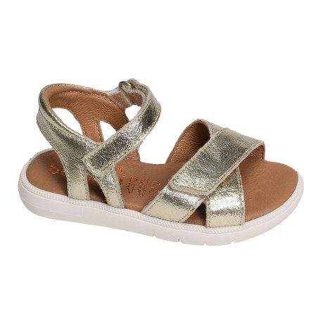 EVI Or, Sandales plates & Nu-Pieds Bellamy