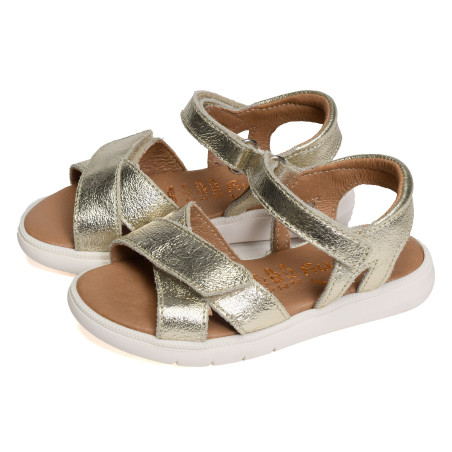 EVI Or, Sandales plates & Nu-Pieds Bellamy