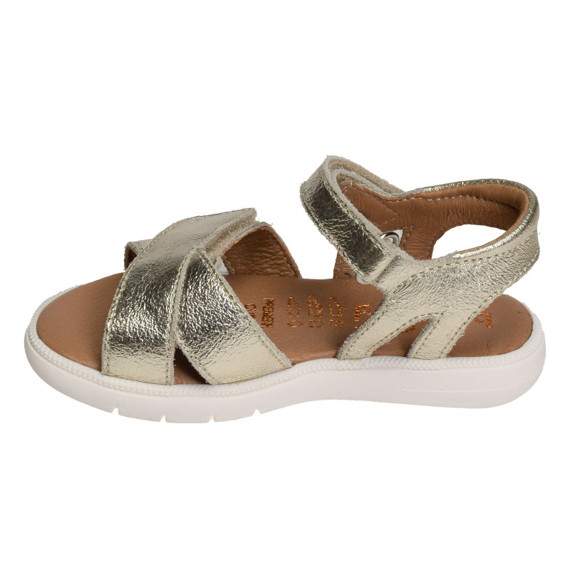 EVI Or, Sandales plates & Nu-Pieds Bellamy