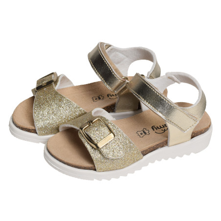 GRECE Or, Sandales plates & Nu-Pieds Bellamy