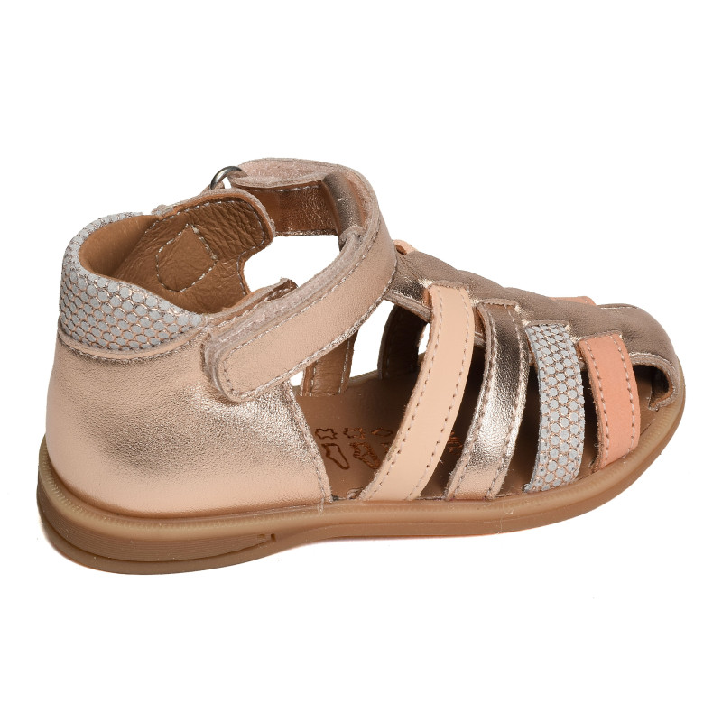 PAILLETTE Cuivre, Sandales plates & Nu-Pieds Bellamy