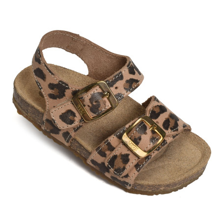 EROPA Léopard, Sandales plates & Nu-Pieds Bopy
