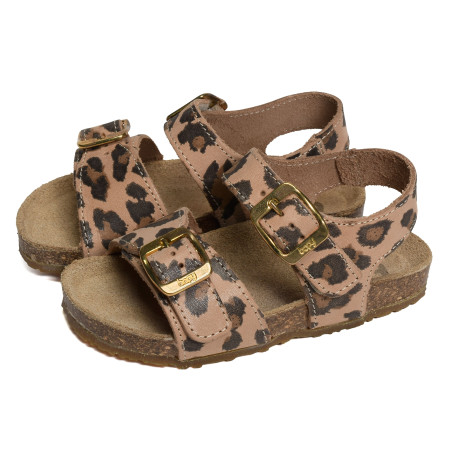 EROPA Léopard, Sandales plates & Nu-Pieds Bopy