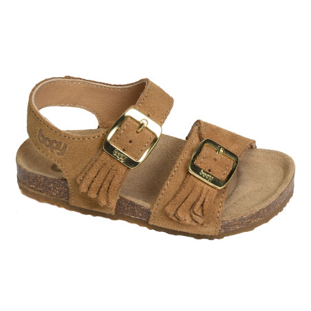 ETIAG Cognac, Sandales plates & Nu-Pieds Bopy