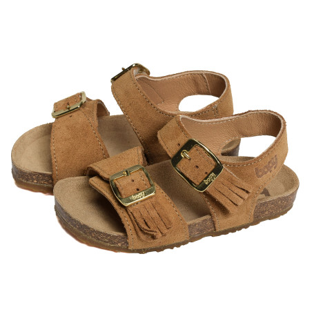 ETIAG Cognac, Sandales plates & Nu-Pieds Bopy