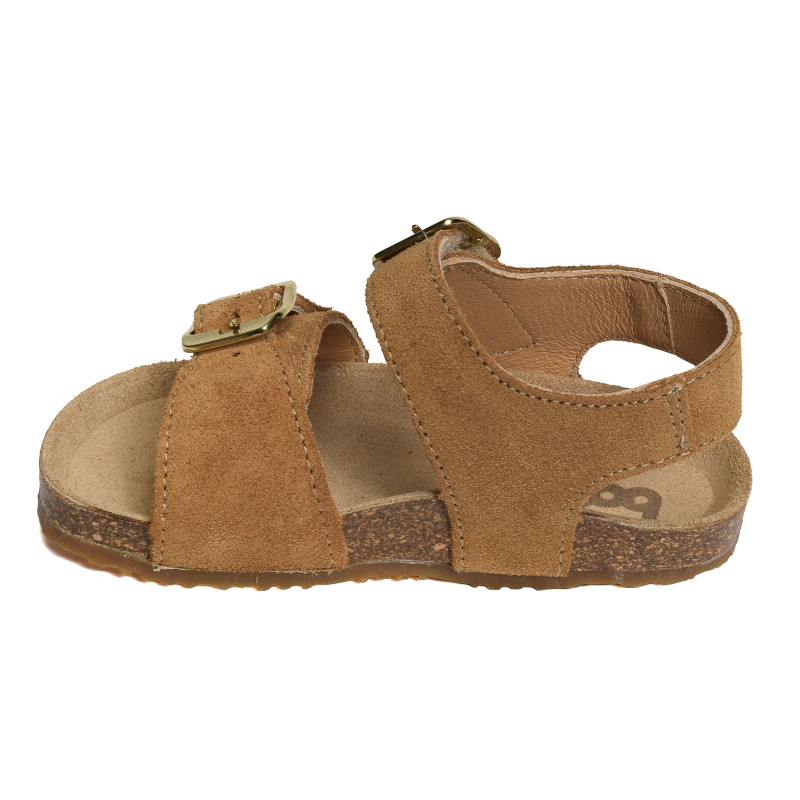 ETIAG Cognac, Sandales plates & Nu-Pieds Bopy