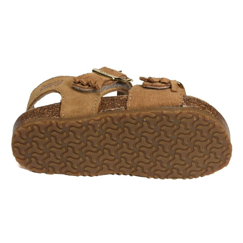 ETIAG Cognac, Sandales plates & Nu-Pieds Bopy