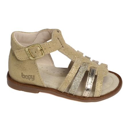 ROMY Or, Sandales plates & Nu-Pieds Bopy