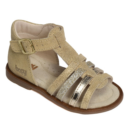 ROMY Or, Sandales plates & Nu-Pieds Bopy