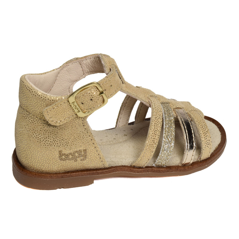 ROMY Or, Sandales plates & Nu-Pieds Bopy