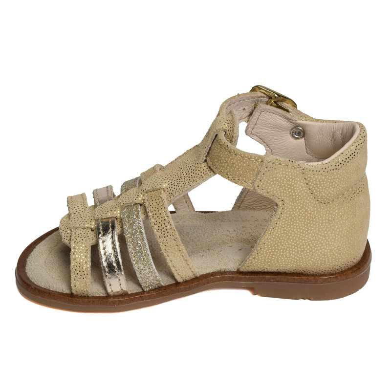 ROMY Or, Sandales plates & Nu-Pieds Bopy