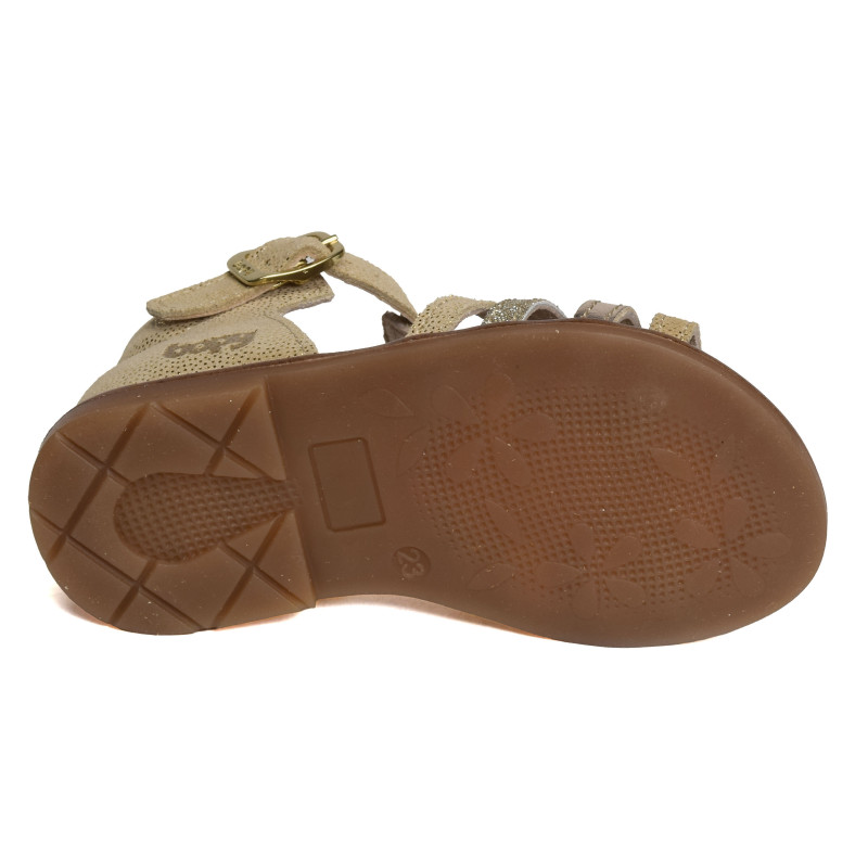 ROMY Or, Sandales plates & Nu-Pieds Bopy
