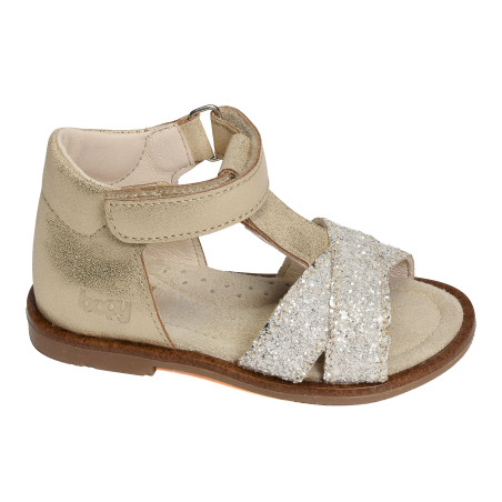 RESINA Or, Sandales plates & Nu-Pieds Bopy