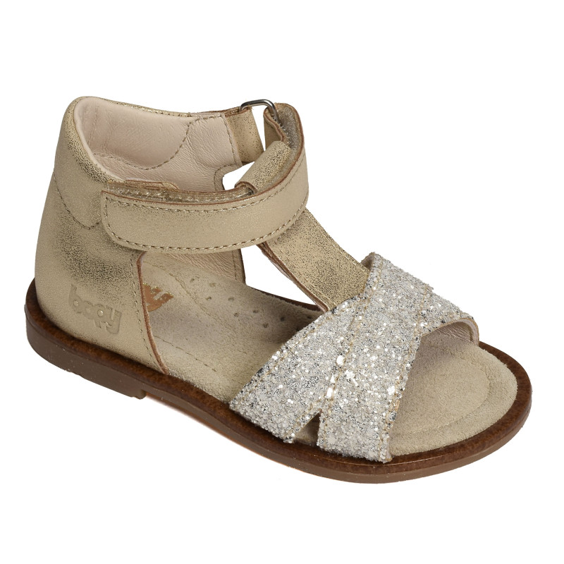 RESINA Or, Sandales plates & Nu-Pieds Bopy