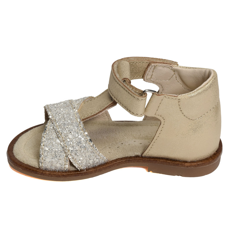 RESINA Or, Sandales plates & Nu-Pieds Bopy