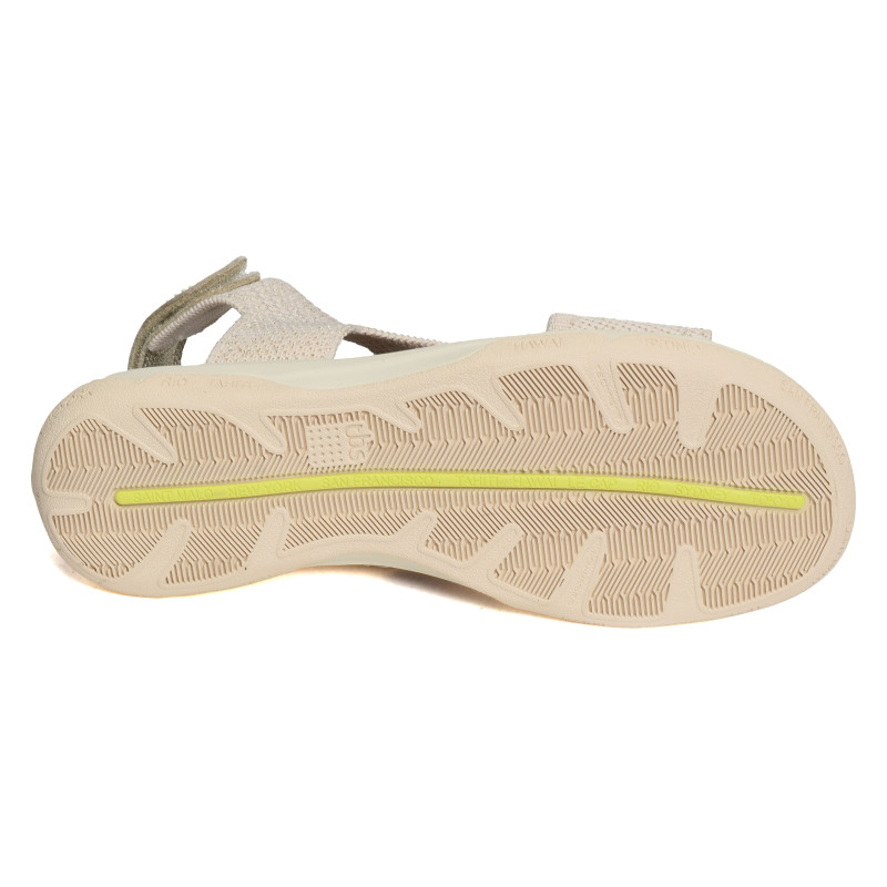 JAZZFIT Beige Or, Sandales plates TBS