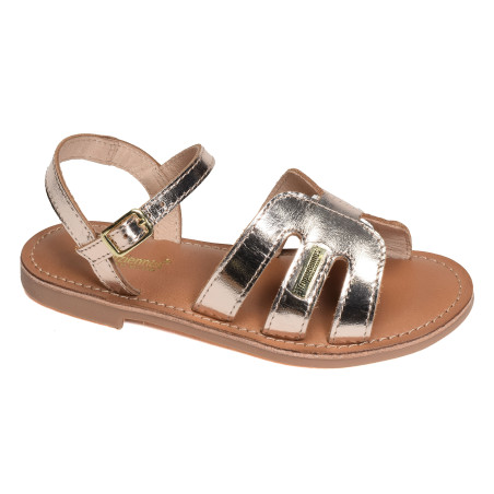 BAMIA Or, Sandales plates & Nu-Pieds Les Tropéziennes
