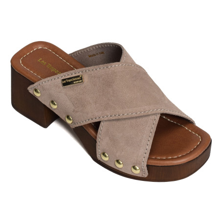 PIPA Taupe, Mules Les Tropéziennes