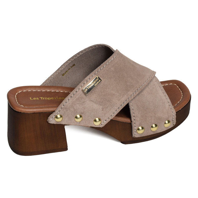 PIPA Taupe, Mules Les Tropéziennes