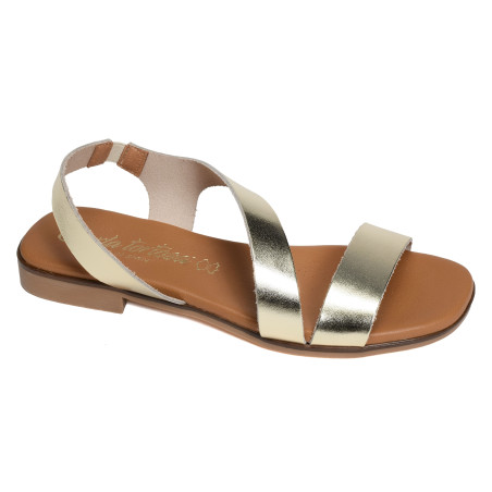10477 Platine, Sandales plates Carla Tortosa