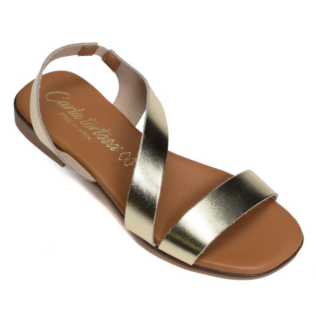 10477 Platine, Sandales plates Carla Tortosa