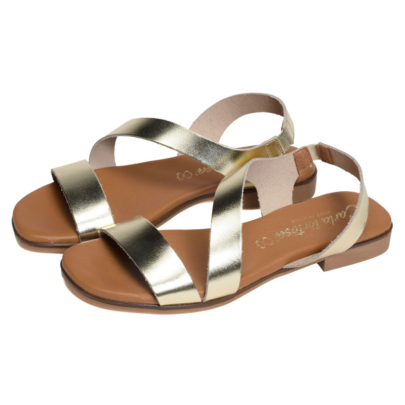 10477 Platine, Sandales plates Carla Tortosa
