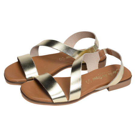 10477 Platine, Sandales plates Carla Tortosa