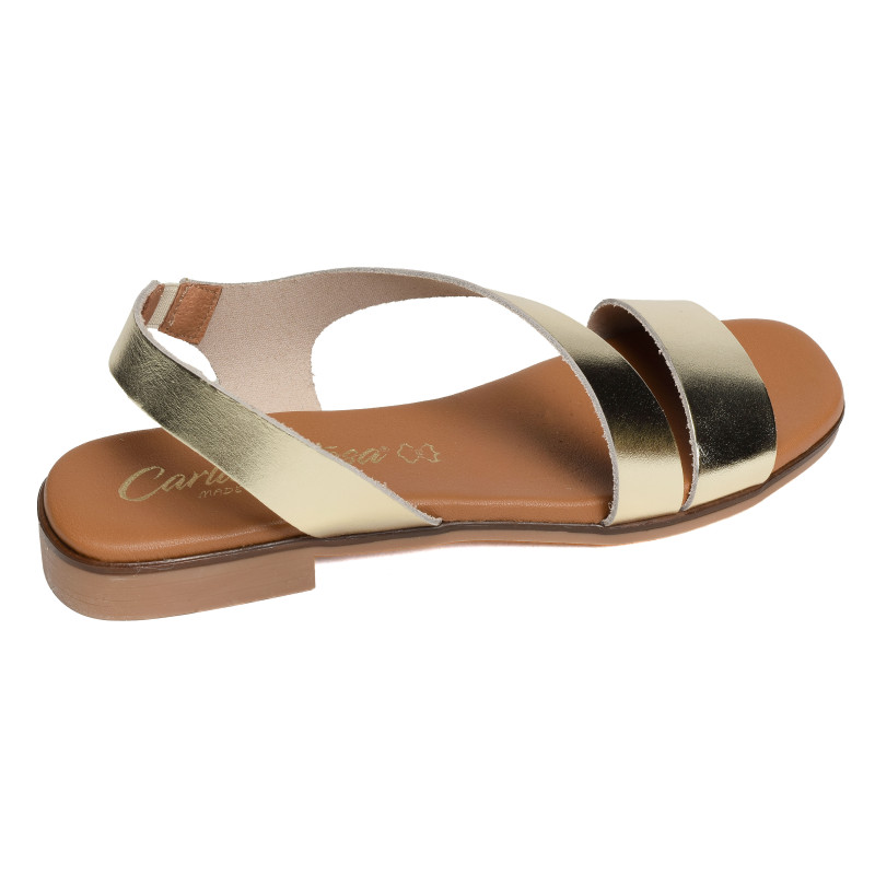 10477 Platine, Sandales plates Carla Tortosa