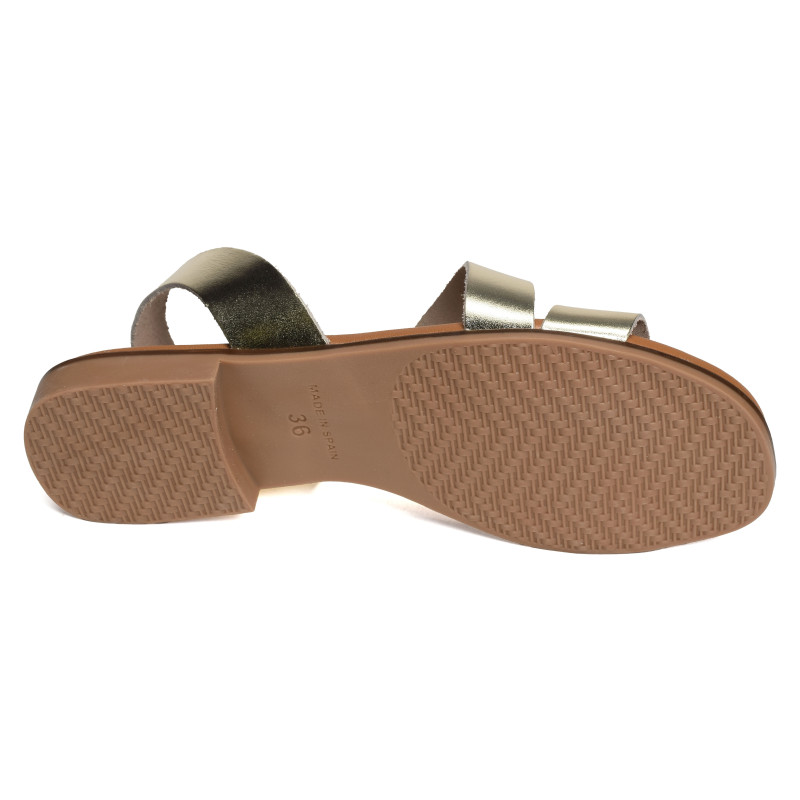 10477 Platine, Sandales plates Carla Tortosa