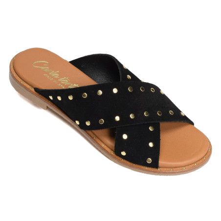 11658 Noir, Mules Carla Tortosa