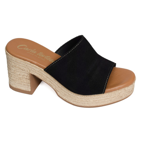 32622 Noir, Mules Carla Tortosa