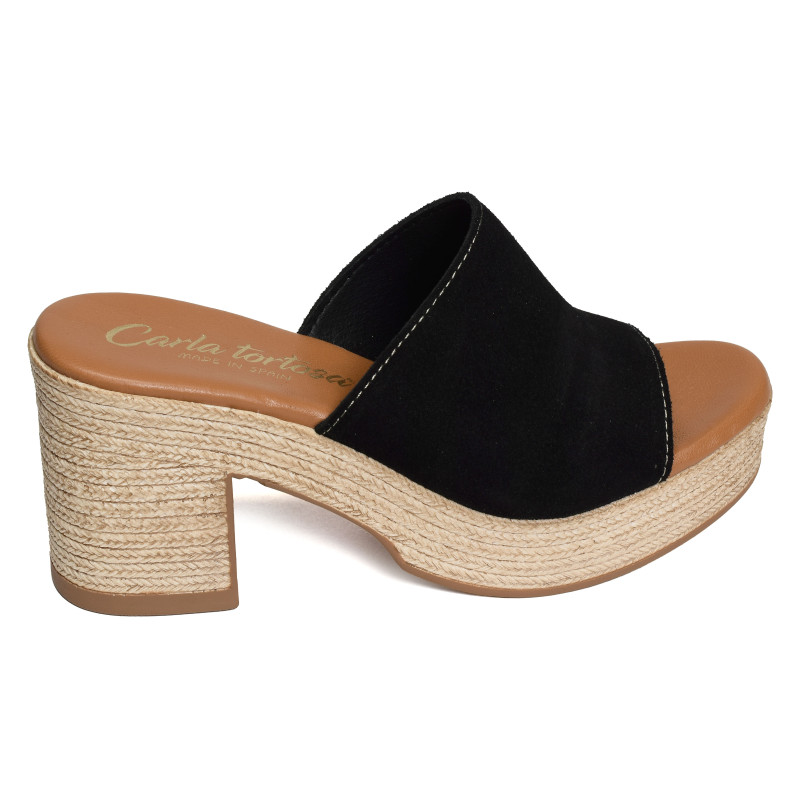 32622 Noir, Mules Carla Tortosa