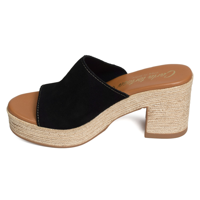 32622 Noir, Mules Carla Tortosa