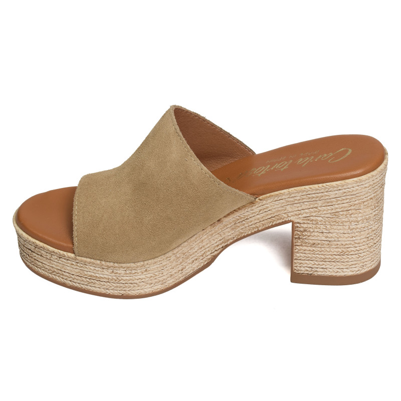 32622 Beige, Mules Carla Tortosa