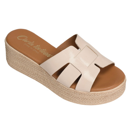38627 Verni Beige, Mules Carla Tortosa