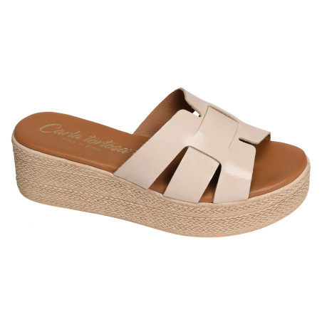 38627 Verni Beige, Mules Carla Tortosa
