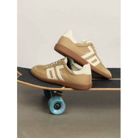 GHOST SUEDE MEN Beige, Sneakers basses Back 70