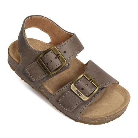 EDOUARVEL Taupe, Sandales plates & Nu-Pieds Bopy