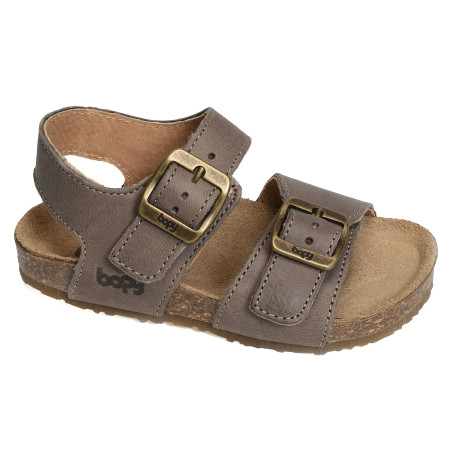 EDOUARVEL Taupe, Sandales plates & Nu-Pieds Bopy