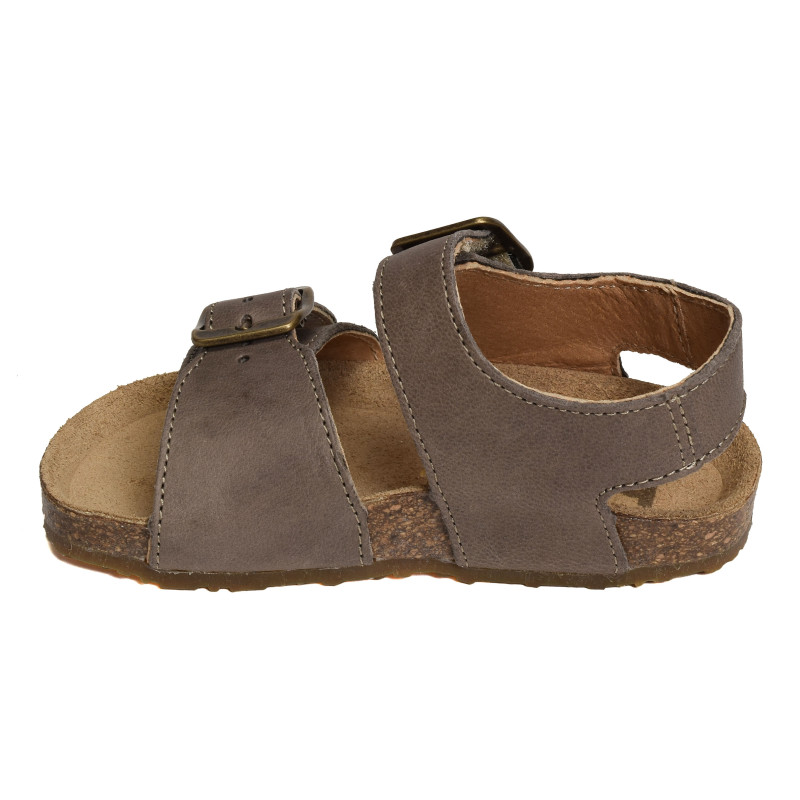 EDOUARVEL Taupe, Sandales plates & Nu-Pieds Bopy
