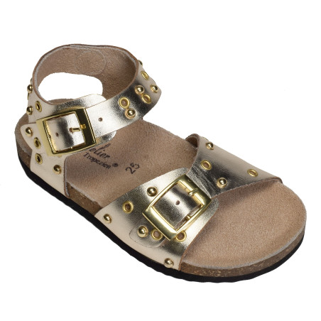 SB2426 Gold, Sandales plates & Nu-Pieds Atelier Tropézien
